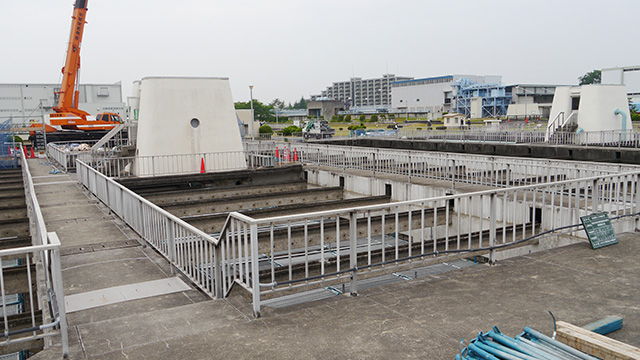 浄水排水ピットモルタル